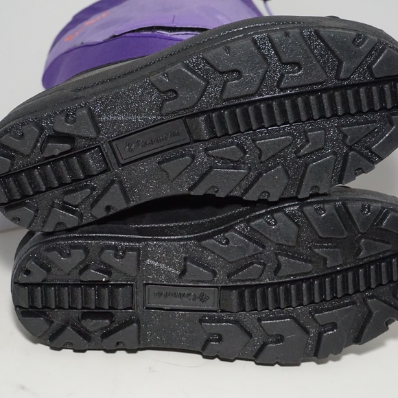 Columbia Big Girl Pull On Winter Rain Boot Purple - Picture 5 of 8